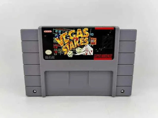 Vegas Stakes Super Nintendo Snes