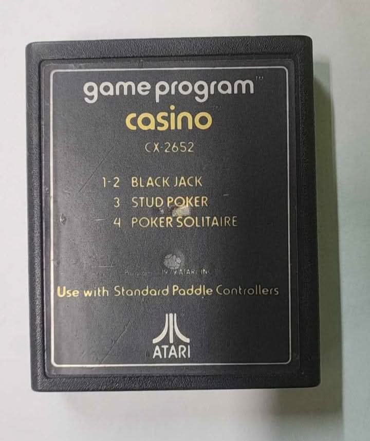 Casino atari 2600 jeux video game-x