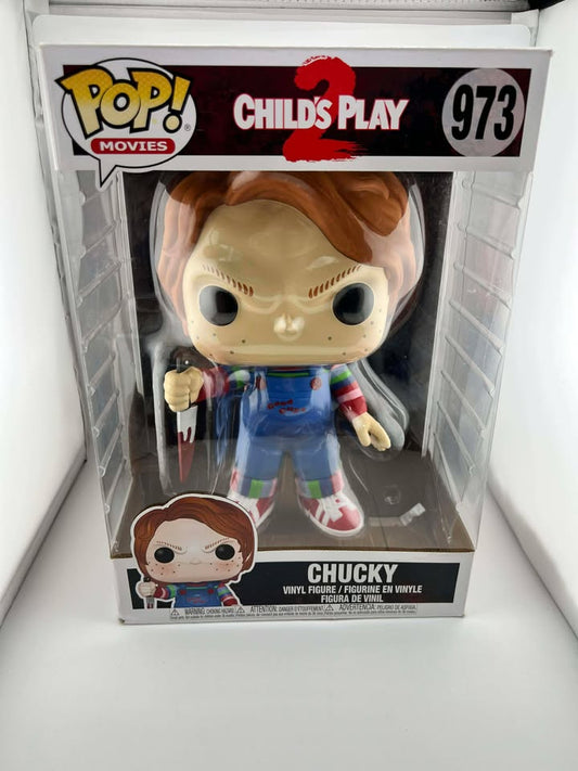 Funko Pop! Jumbo 10 inch Chucky #973