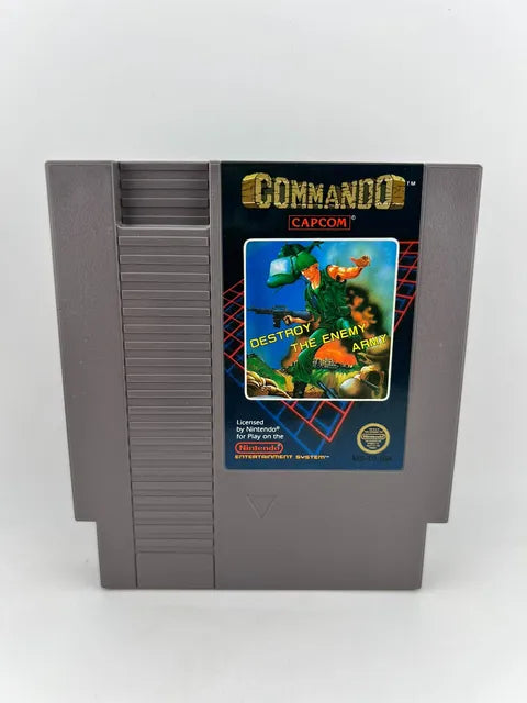 Commando 5 Screw Nintendo NES