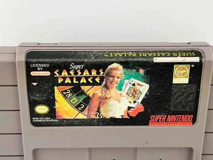 Super Caesar's Palace Super Nintendo Snes