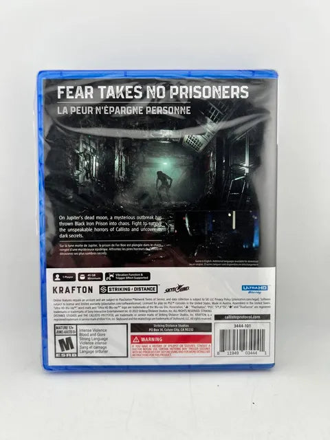 The Callisto Protocol Day One Edition Playstation 5 PS5