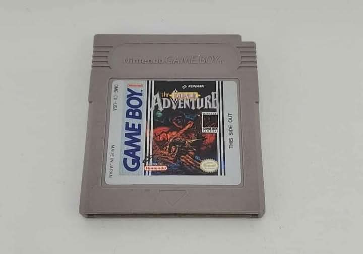 Castlevania The Adventure Game Boy GB Konami