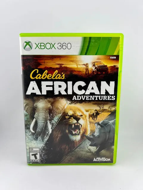 Cabela's African Adventures Xbox 360 X360
