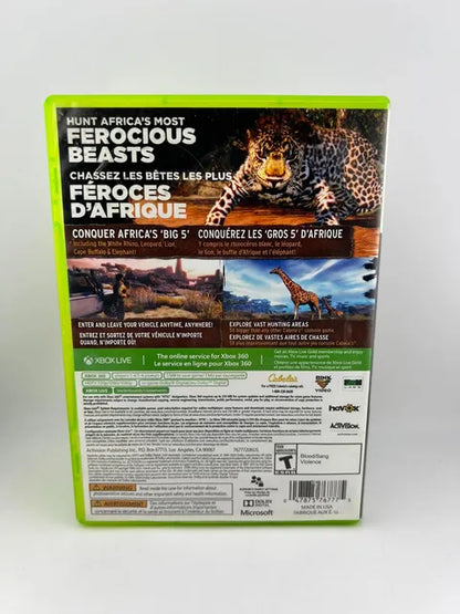 Cabela's African Adventures Xbox 360 X360