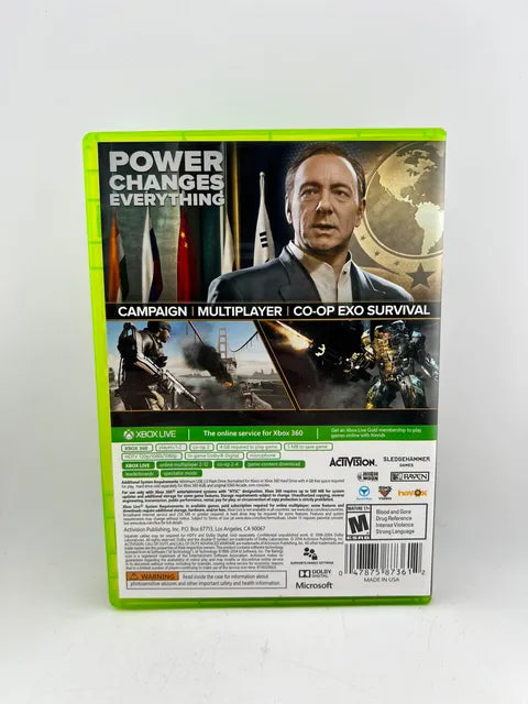 Call of Duty Advanced Warfare Xbox 360 X360