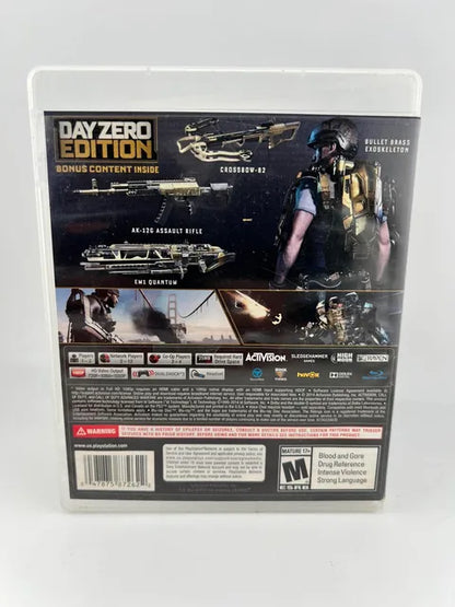 Call of Duty Advanced Warfare Day Zero Playstation 3 PS3