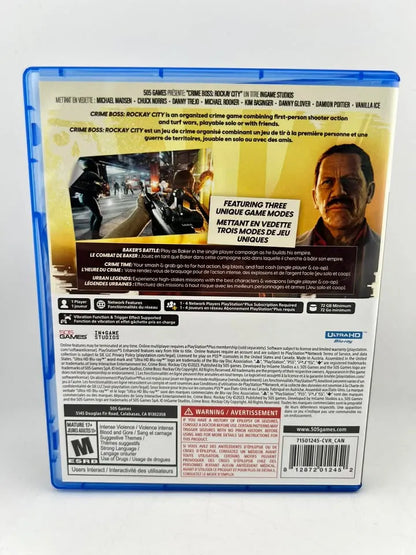 Crime Boss: Rockay City Playstation 5 PS5