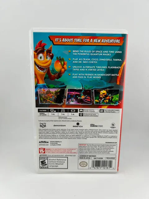 Crash Bandicoot 4: It's About Time Nintendo Switch