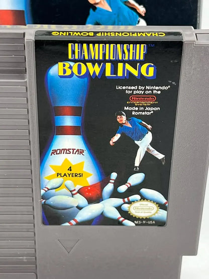Championship Bowling Nintendo Nes