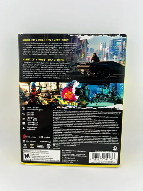 Cyberpunk 2077 With Extras Xbox One Xone