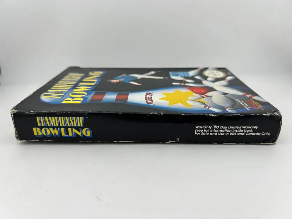 Championship Bowling Nintendo Nes