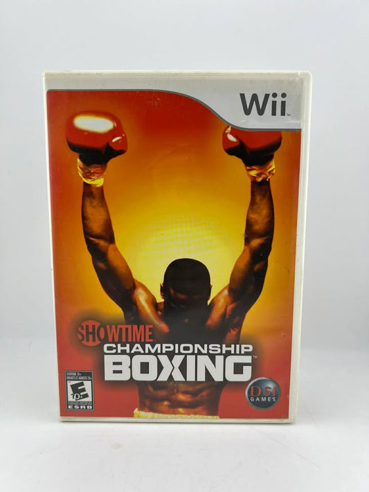 Showtime Championship Boxing Nintendo Wii