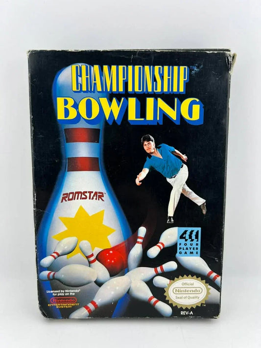 Championship Bowling Nintendo Nes