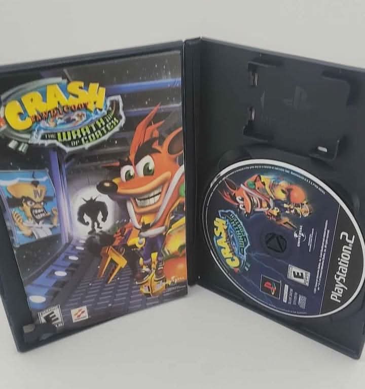 Crash Bandicoot The Wrath of Cortex Playstation 2 PS2 Konami