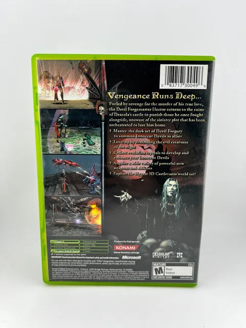 Castlevania Curse of Darkness Xbox