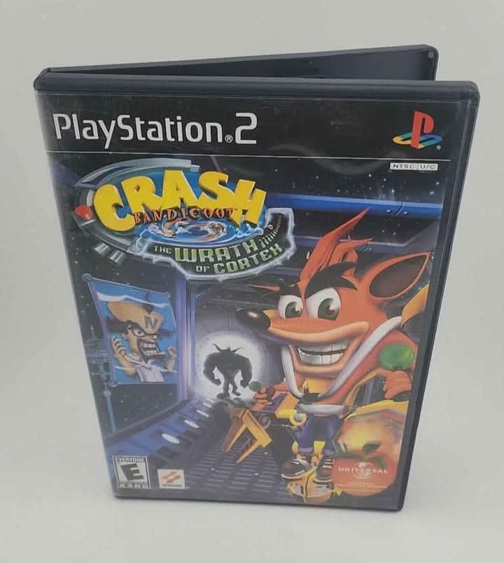 Crash Bandicoot The Wrath of Cortex Playstation 2 PS2 Konami