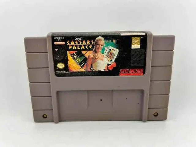 Super Caesar's Palace Super Nintendo Snes