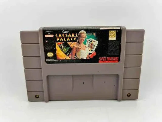 Super Caesar's Palace Super Nintendo Snes