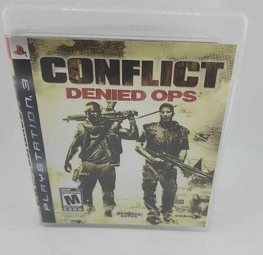 Conflict Denied Ops Playstation 3 PS3 Eidos