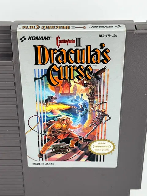 Castlevania III 3 Dracula's Curse Nintendo NES