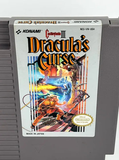Castlevania III 3 Dracula's Curse Nintendo NES