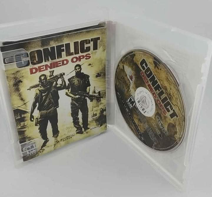 Conflict Denied Ops Playstation 3 PS3 Eidos