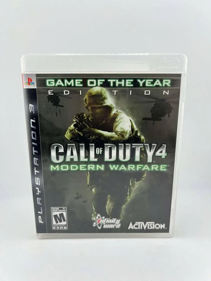 Call Of Duty 4 Modern Warfare Game Of The Year Playstation 3 Ps3
