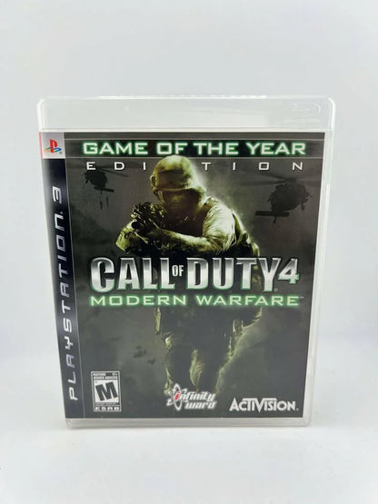 Call Of Duty 4 Modern Warfare Game Of The Year Playstation 3 Ps3