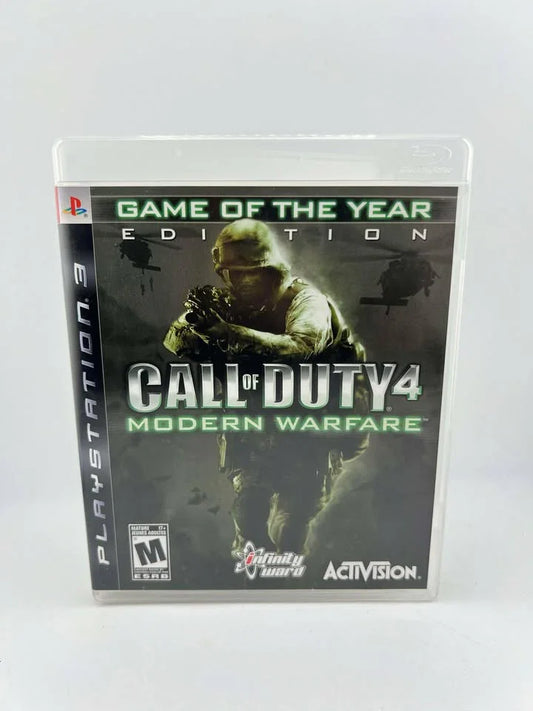 Call Of Duty 4 Modern Warfare Game Of The Year Playstation 3 Ps3