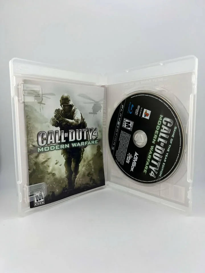 Call Of Duty 4 Modern Warfare Game Of The Year Playstation 3 Ps3