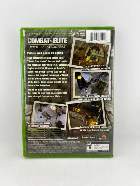 Combat Elite WWII Paratroopers Xbox