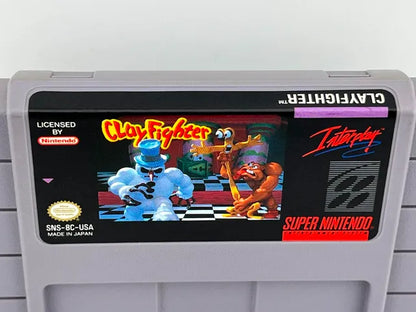 ClayFighter Super Nintendo Snes