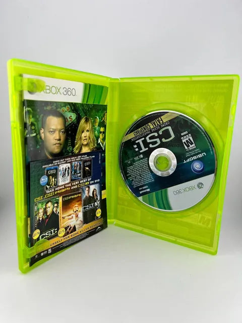 CSI: Fatal Conspiracy Xbox 360 X360