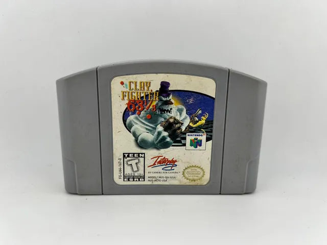Clay Fighter 63 1/3 Nintendo 64 N64