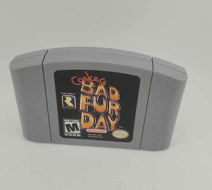 Conker's Bad Fur Day Nintendo 64 rareware