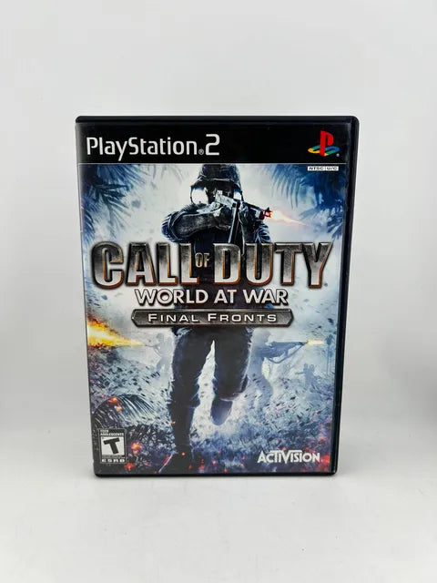 Call of Duty World at War Final Fronts Playstation 2 PS2
