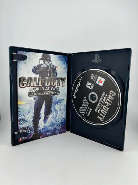 Call of Duty World at War Final Fronts Playstation 2 PS2