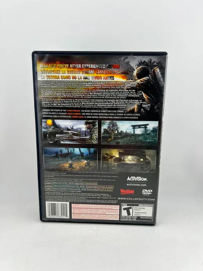 Call of Duty World at War Final Fronts Playstation 2 PS2
