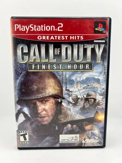 Call of Duty Finest Hour Greatest Hits Playstation 2 PS2