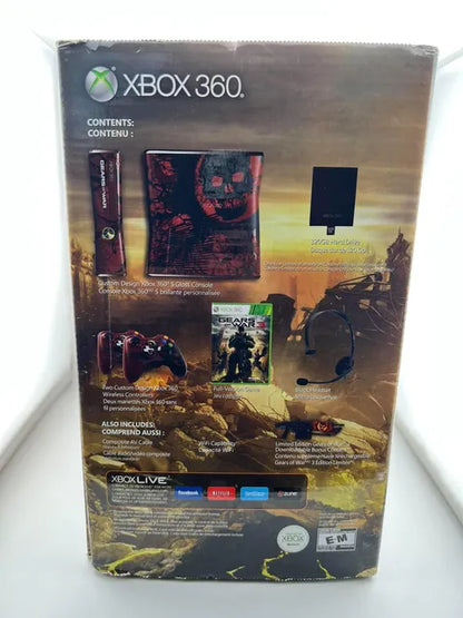 Console Xbox 360 X360 Gears Of War 3 Limited Edition