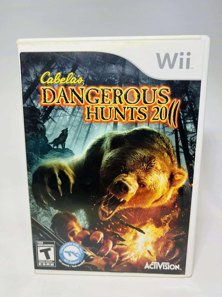 CABELA'S DANGEROUS HUNTS 2011 NINTENDO WII - jeux video game-x