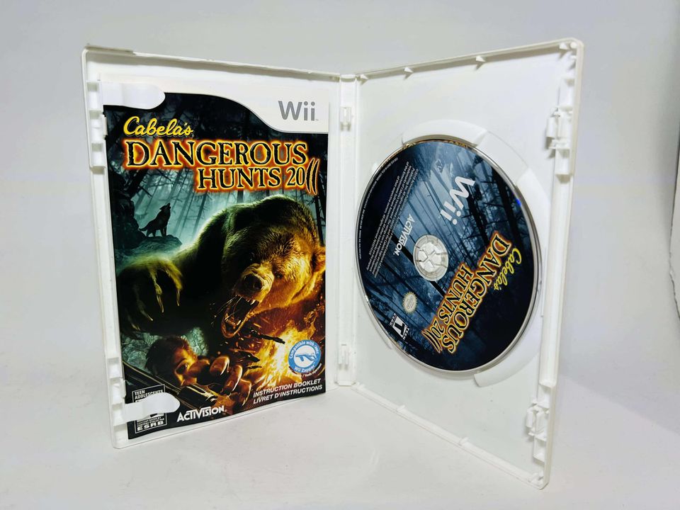 CABELA'S DANGEROUS HUNTS 2011 NINTENDO WII - jeux video game-x