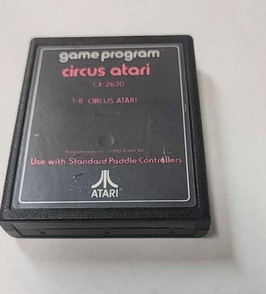 Circus Atari Atari 2600 jeux video game-x