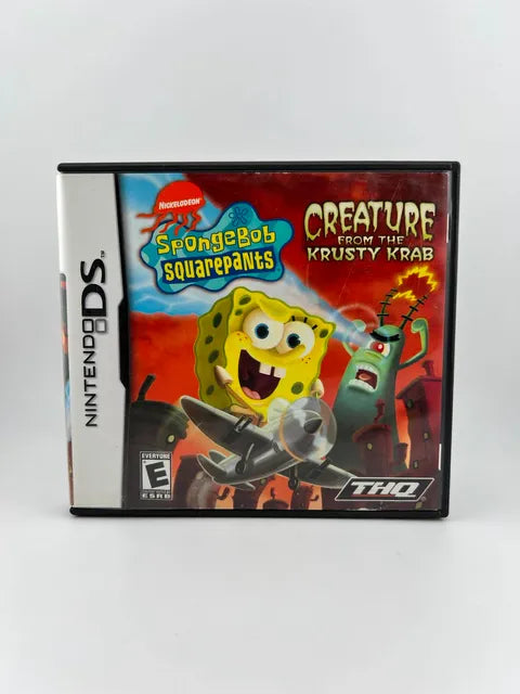 SpongeBob SquarePants Creature from Krusty Krab Nintendo DS