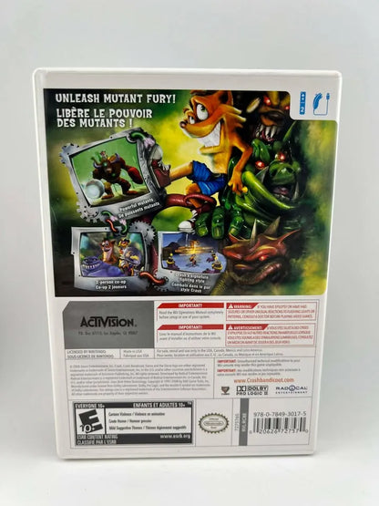 Crash Mind Over Mutant Nintendo Wii