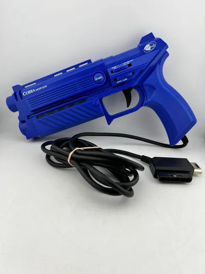 Fusil Nyko Super Cobra Light Gun Playstation PS1 Sega Saturn SS