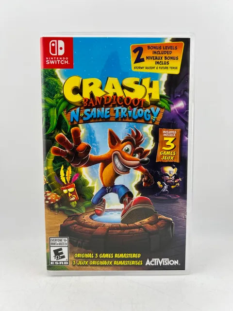 Crash Bandicoot N. Sane Trilogy Nintendo Switch