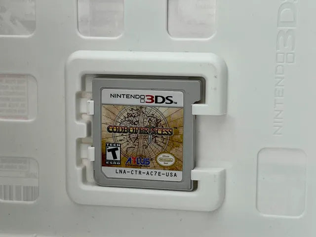 Code of Princess Nintendo 3DS