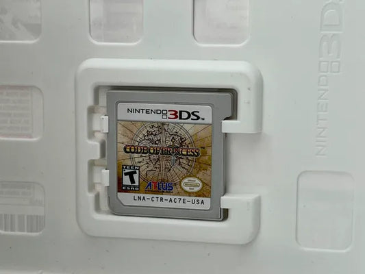 Code of Princess Nintendo 3DS